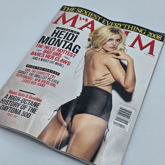 Maxim Canada Magazine February 2008 Heidi Montag The Hills Issue - Picture 2 of 9